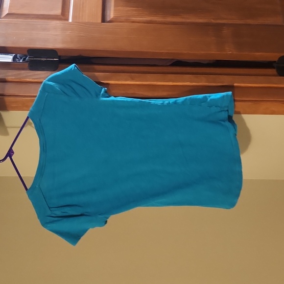 No boundaries, Teal Tee, medium - Picture 3 of 3